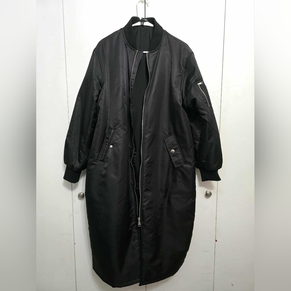 VINDY Steve Madden Black Bomber Jacket